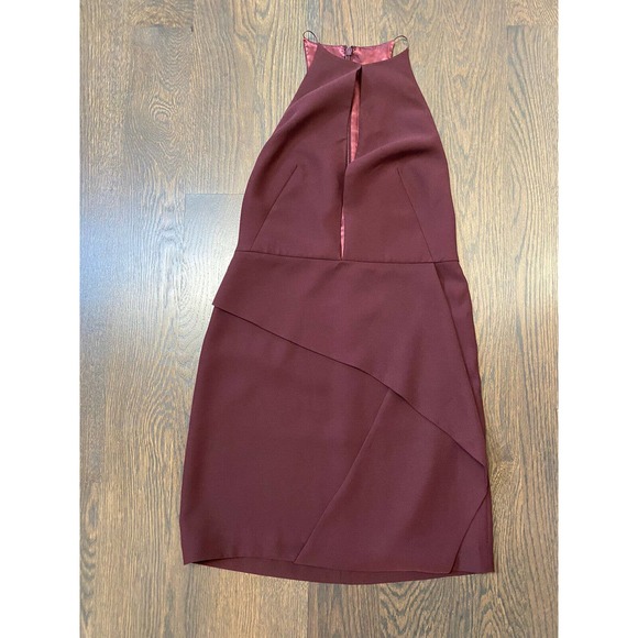 AQ/AQ Andie Mini Party Occasion Going Out Dress in Mulberry~ US 0 - Picture 4 of 6